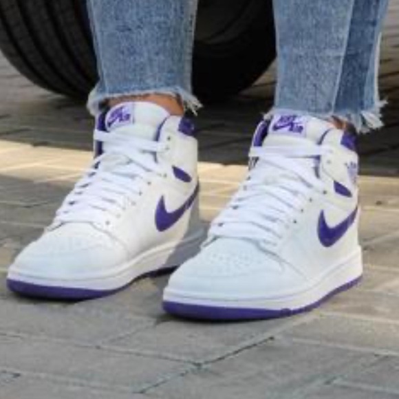 Jordan Shoes - Air Jordan 1 High OG 'Court Purple Sz 6.5 Women